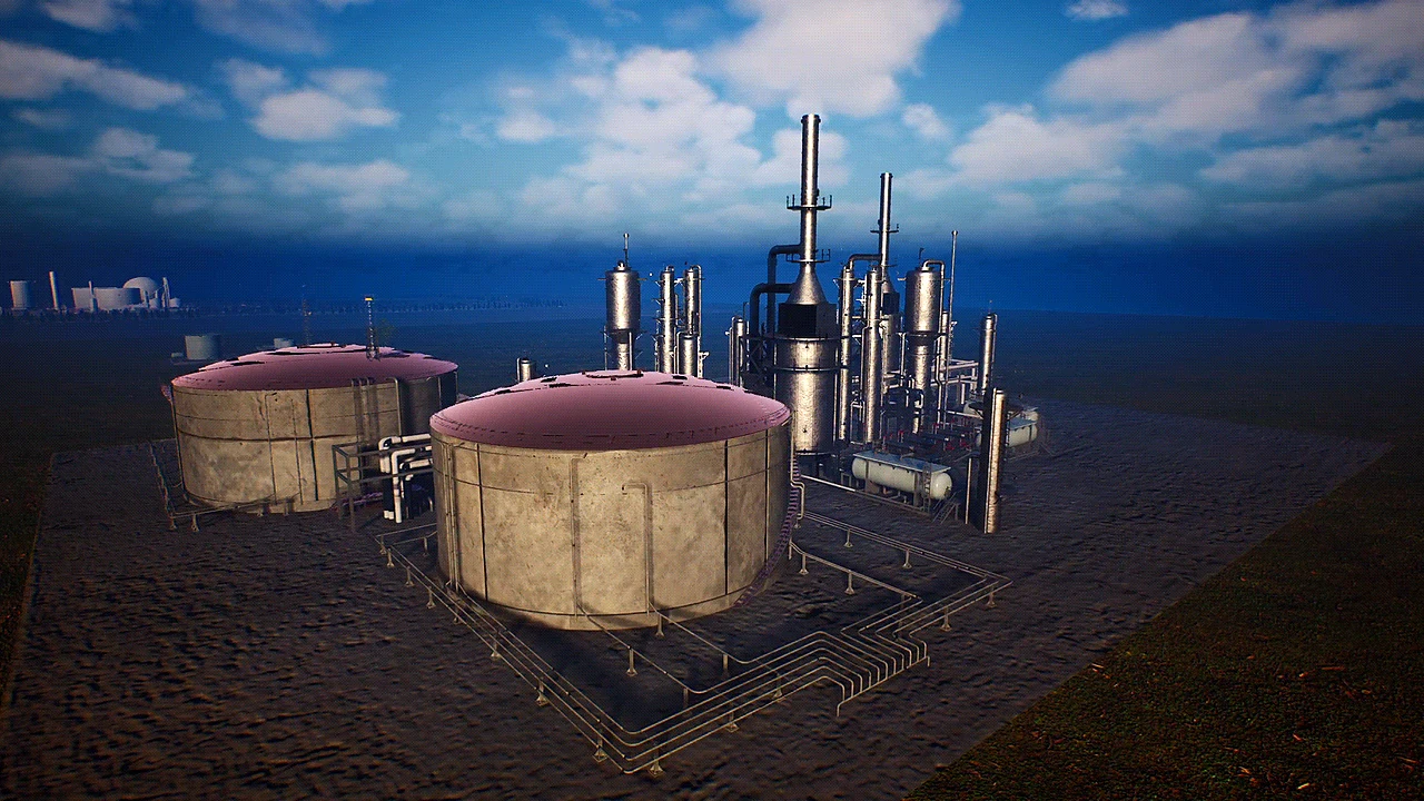 Petro Land refinery development capture