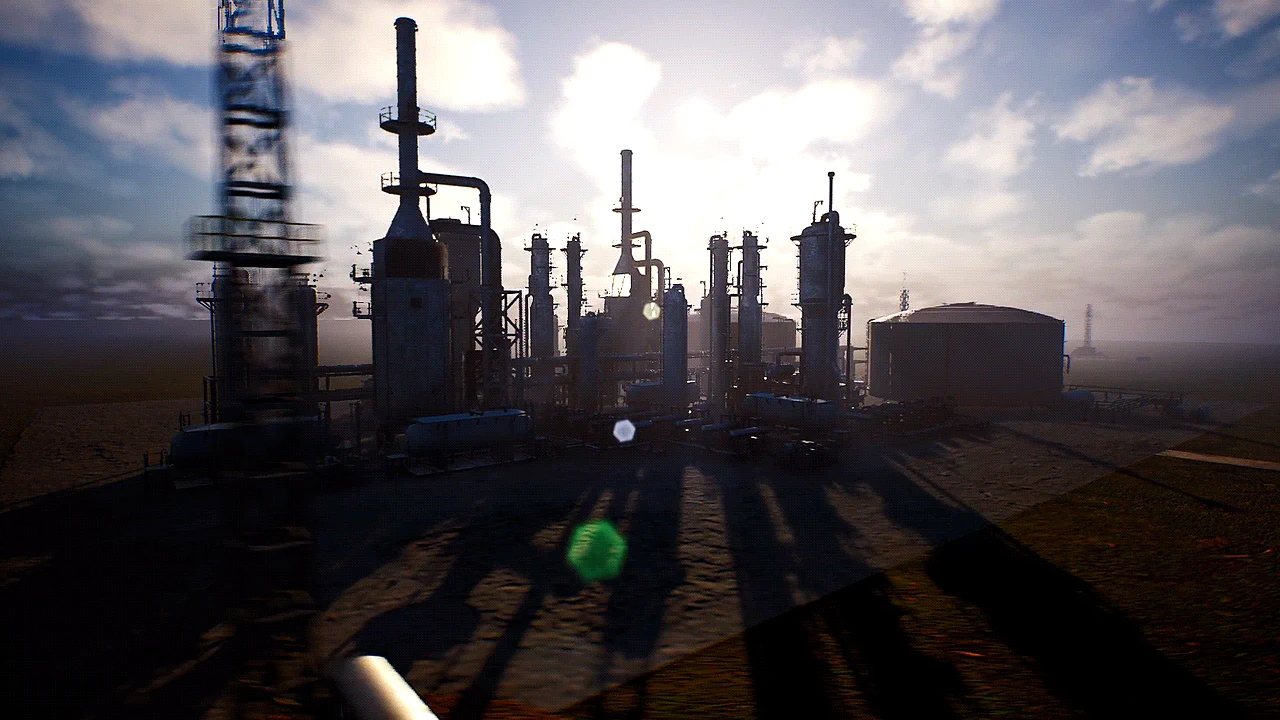 Petro Land refinery environment